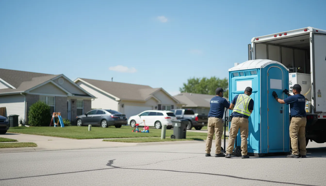 Standard Porta Potty Rentals in Glenpool, OK near me